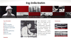 Desktop Screenshot of emilioibrahim.eng.br